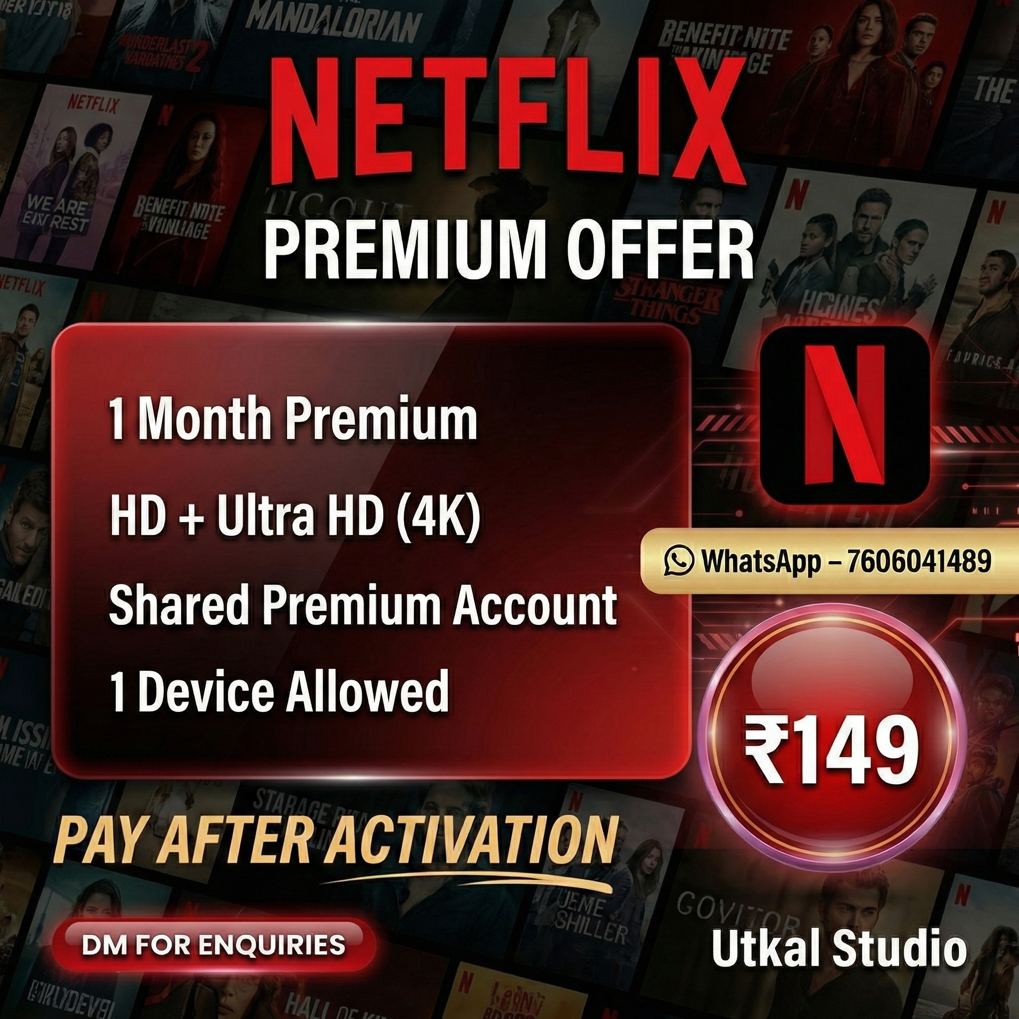 Netflix 1 Month